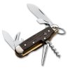 boker camp knife smoked oak