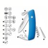 Swiza swiss folding knife D03 blue