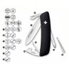 Swiza swiss folding knife D04 black