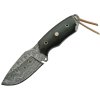 Damascus Buffalo Horn Fixed Blade
