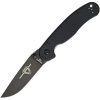 Ontario RAT II Linerlock Black D2 ON8830