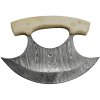 Damascus Ulu Knife