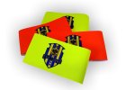 kapitánské pásky s klubovým znakem SFC Opava reflexní