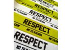 kapitánská páska RESPECT no to racism captain armband světle zelená a bílá