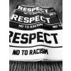 kapitánská páska RESPECT no to racism černá a bílá
