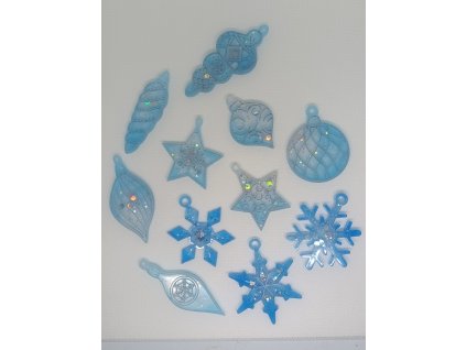 Sada Vánočních ozdob