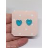 CUKROVÁ SRDÍČKA  střední -  náušnice pecky