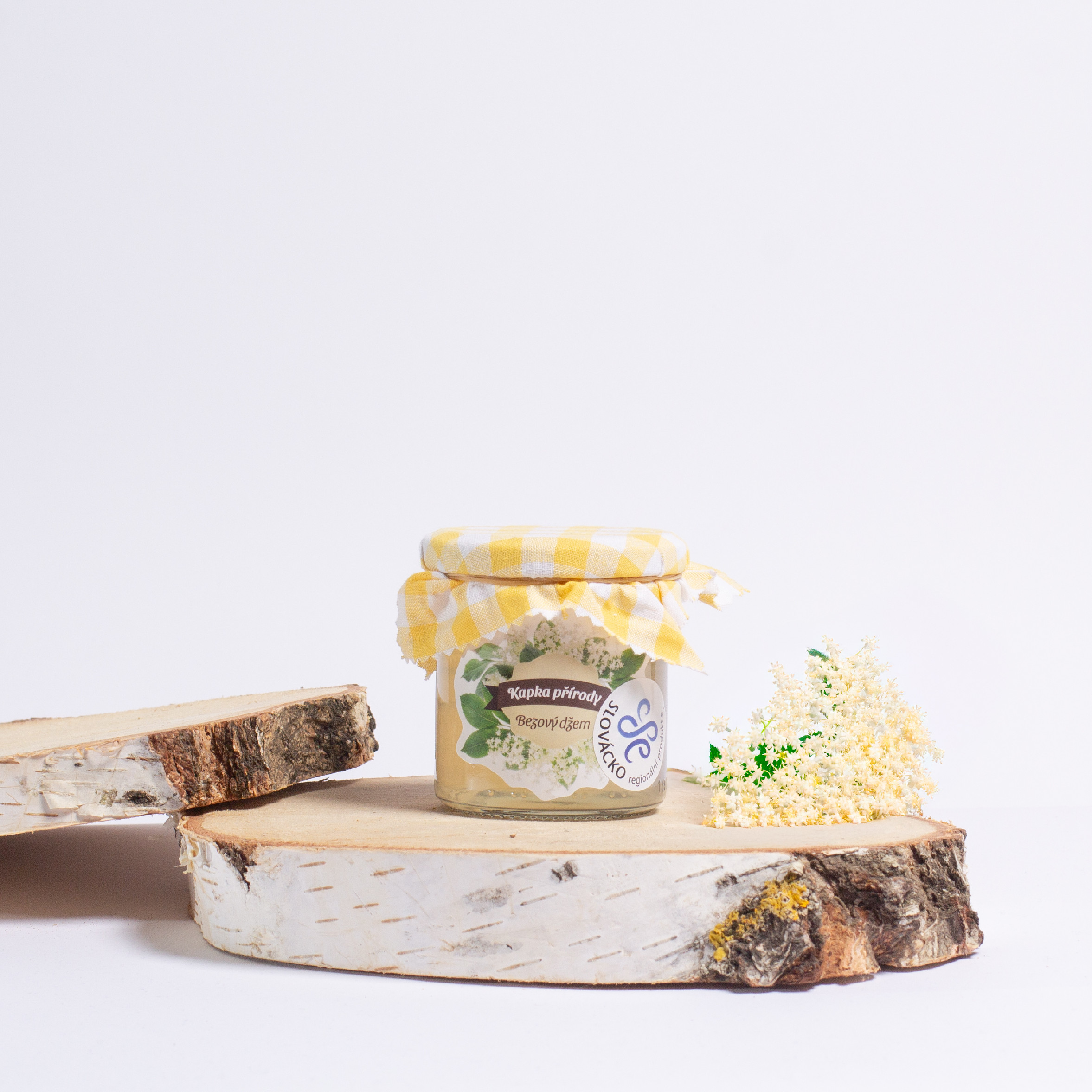 Kapka Přírody Bezový džem Objem sklenice: 165 ml