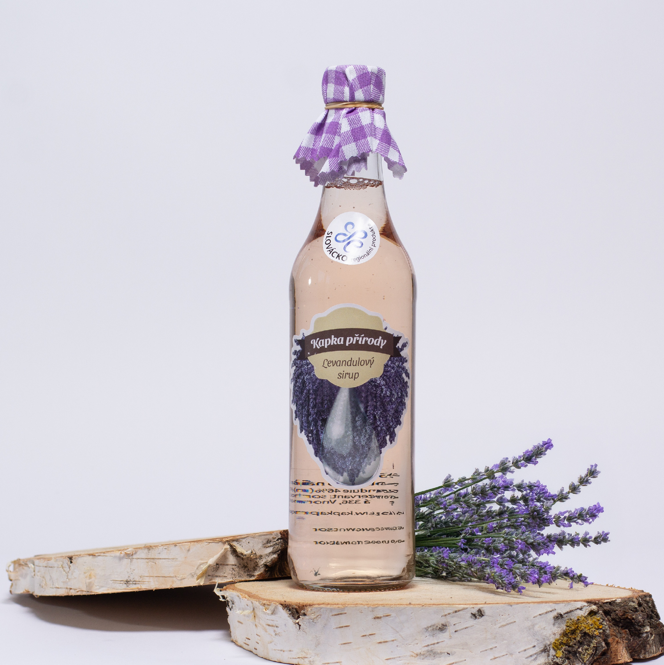 Kapka Přírody Levandulový sirup Objem láhve: 0,5 l