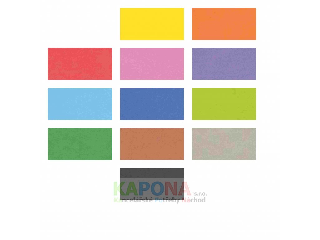 Pěnovka A4 výběr barev