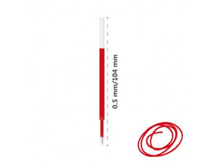 napln gelova junior 205 0 5 mm cervena