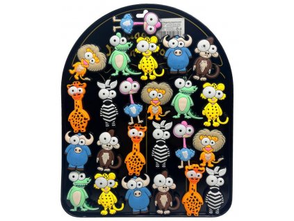 Magnet barevný gumový ZOO 19-61