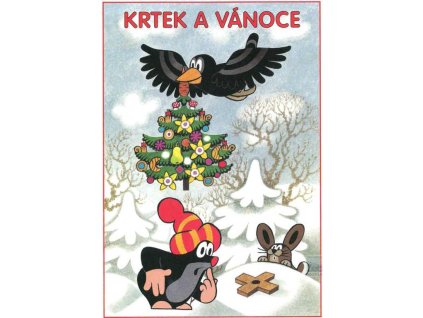 akim omalovanky a5 krtek a vanoce krtecek 13560991