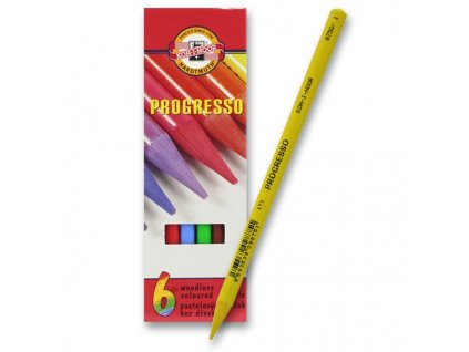 Pastelky Progresso, různý počet barev (Popis 8758/24 barev)