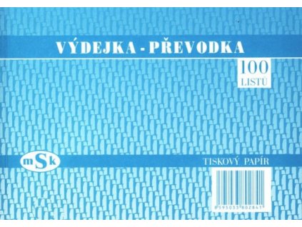 Výdejka-převodka A5, MSK 284