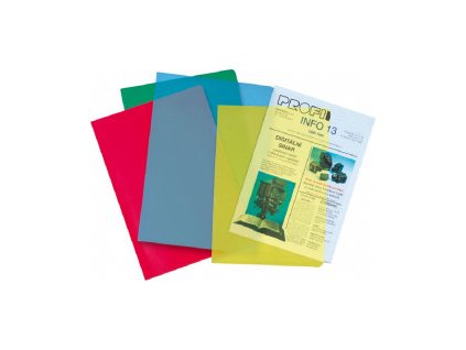 Obal A4 L barevný silný (Barva Žlutá, Formát A4, Popis 10ks v bal)