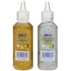 Glitrové lepidlo 22 ml zlaté, stříbrné