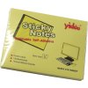 Bloček samolepicí 100 x 75mm, 1x100ls - žlutý