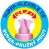 Zvýrazňovač Flexi Soft 8542 klínový hrot, sada 6 barev