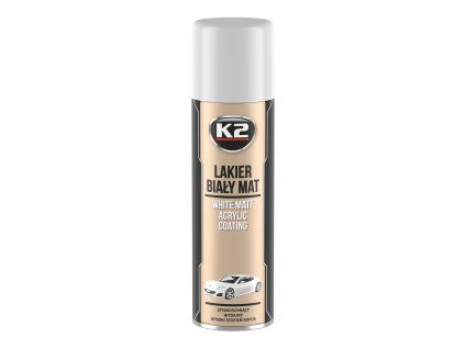 K2 Biely matný akrylový náter 500 ml