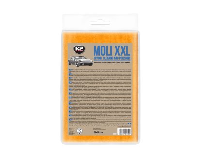 MICRO-FIBRE XXL MOLI na sušenie 60x60 oranžová