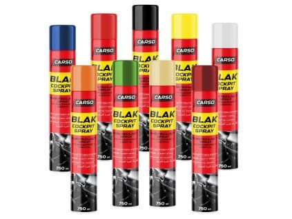 BLAK MIX 750ML kokpit sprej sada sprejov