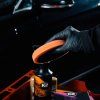 DURAFLEX penový leštiaci kotúč na suchý zips - oranžový