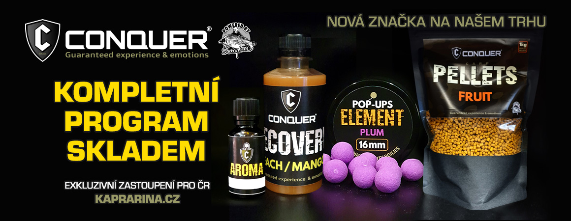 Conquer - kompletní program skladem