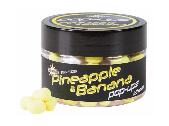 Dynamite Baits Pop-Ups Fluro Pineapple&Banana 12 mm