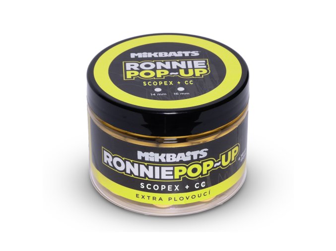 Mikbaits Ronnie pop-up 150ml - Scopex + CC 14mm