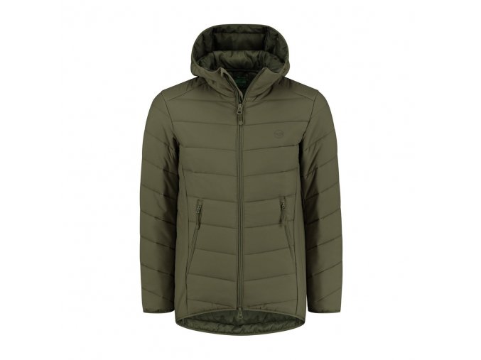 thermolite puffer jacket olive 1