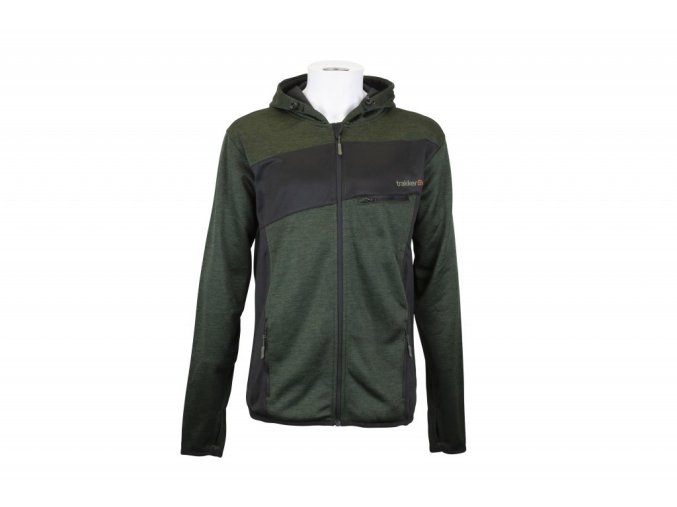 Trakker Mikina - Marl Fleece Back Hoody