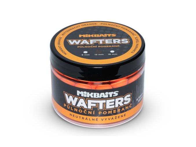 Mikbaits vyvážené nástrahy Wafters 150ml - Půlnoční pomeranč 12mm