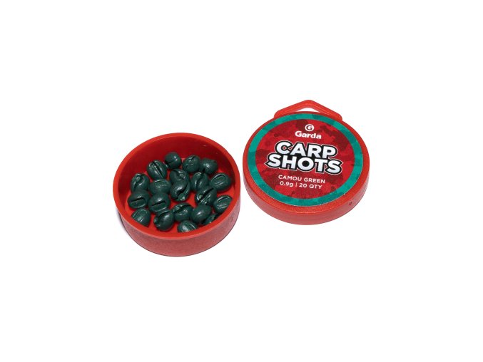 Garda bročky Carp Shots camou green 0,9g 20ks