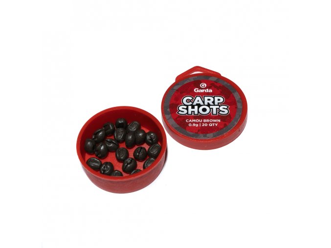 Garda bročky Carp Shots camou brown 0,9g 20ks