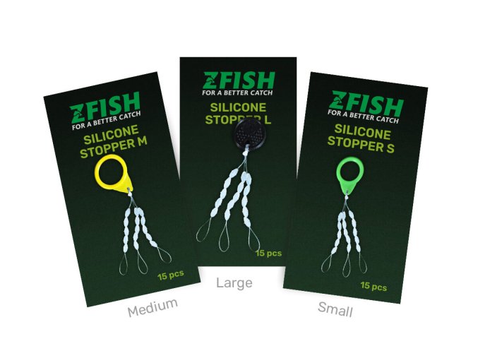 Zfish Zarážky Silicon Stopper (Velikost L)