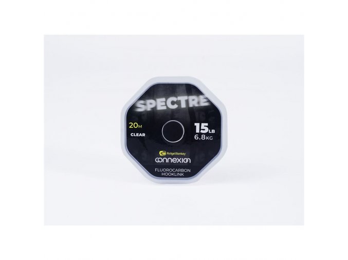 RidgeMonkey Fluorocarbon Connexion Spectre Fluorocarbon Hooklink 15lb 20m