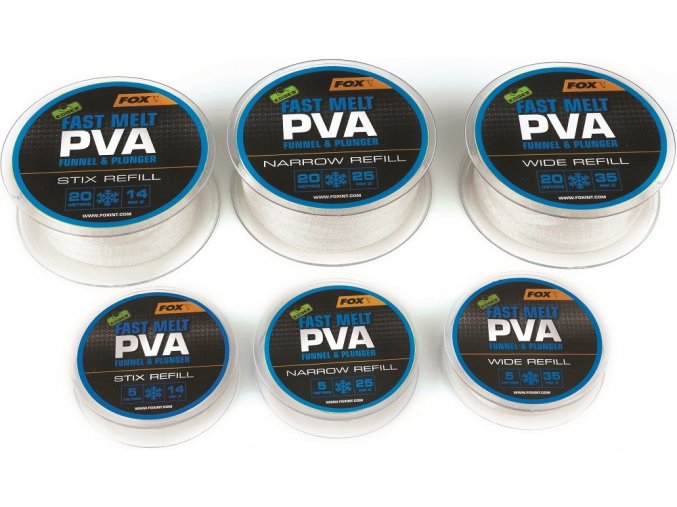 fox nahradni pva puncocha edges refill fast melt