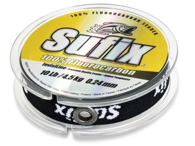 Sufix fluorocabon Invisiline 50 m/0,15 mm/2 kg čirý