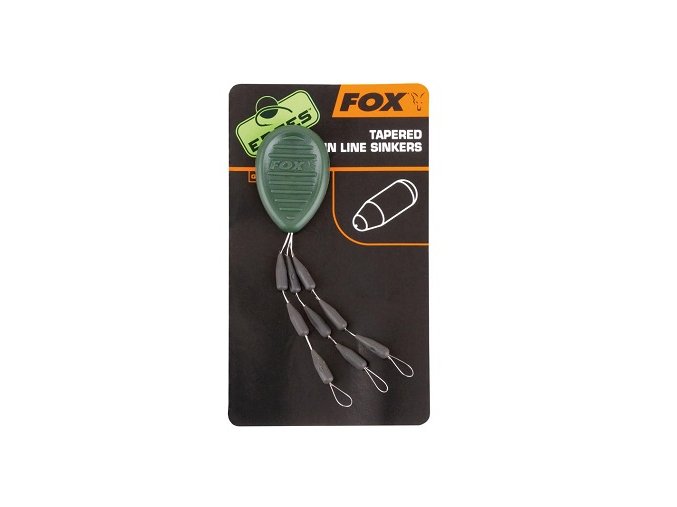 Fox těžítka na návazce Edges Tapered Main Line Sinkers