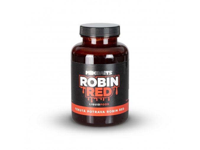 Mikbaits Tekuté potravy 300ml - Robin Red