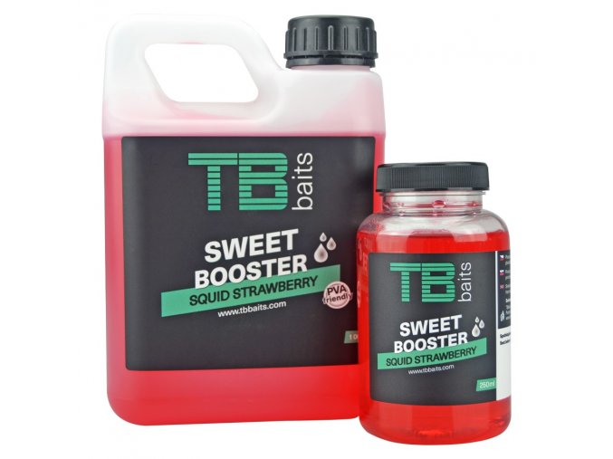 tb baits sweet booster squid strawberry