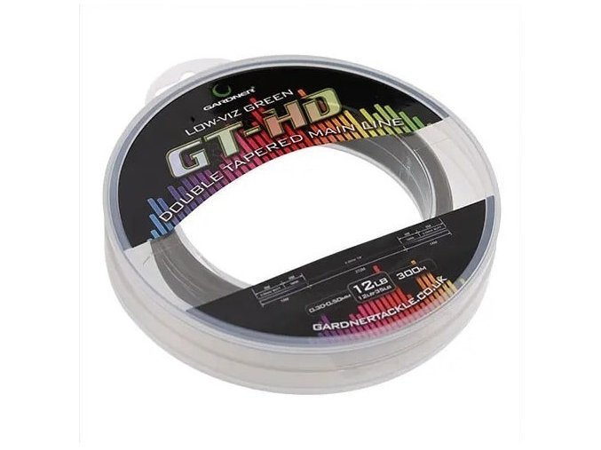 Gardner ujímaný vlasec GT-HD Tapered Main Line 15 lb 0,33 mm