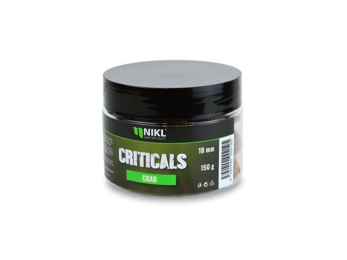 Nikl Criticals boilie Crab 150g