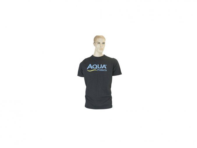 Aqua Tričko Classic T-shirt Black 3XL