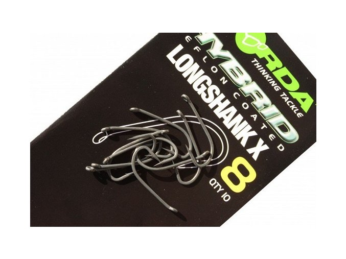 Korda háčky s protihrotem Long Shank X