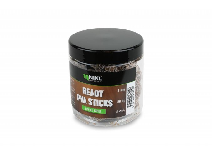 Nikl Ready PVA Stick - Devill Krill 20ks (Varianta Nikl Ready PVA Stick Devill Krill 20ks)