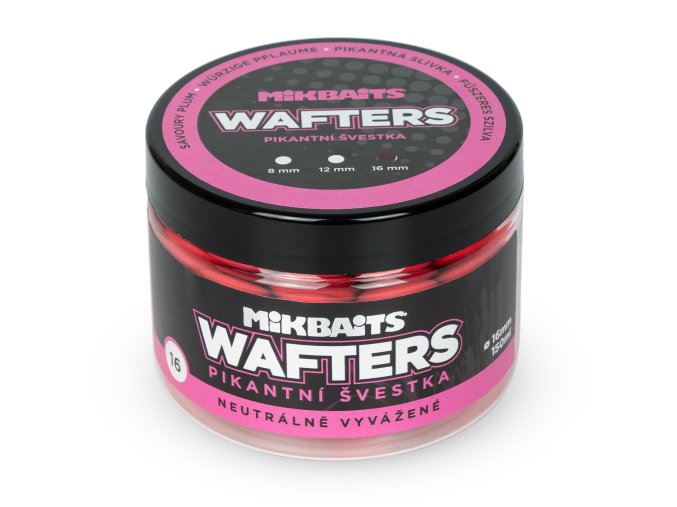 Mikbaits Wafters vyvážené nástrahy 150ml - Pikantní švestka 16mm