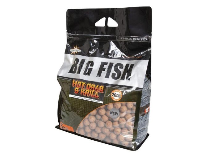 Dynamite Baits Boilies Big Fish Hot Crab&Krill 20 mm 5 kg