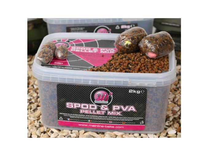 MAINLINE SPOD AND PVA PELLET MIX 2KG